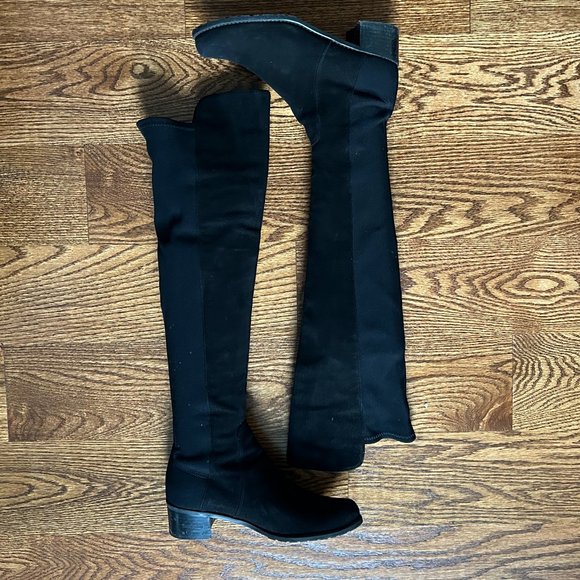 Stuart Weitzman Reserve Block Heel boot Size 6.0M Like New! - Picture 1 of 5